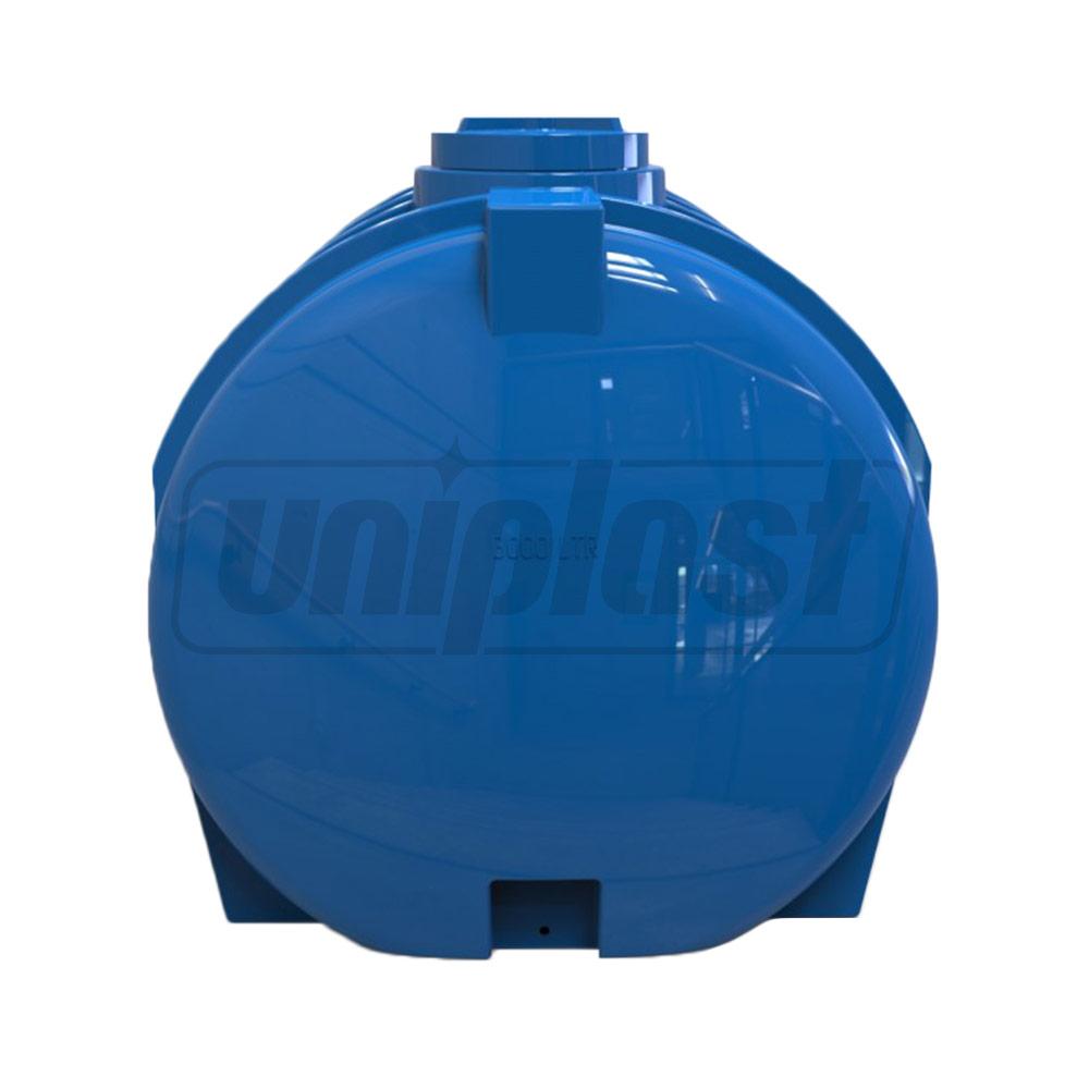 Rezervor apa 3000 L orizontal, oval (albastru) cu stut D. 1", fortat 189x148x152 cm