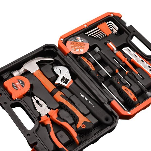 Набор инструментов слесарно-монтажный универсальный 18 шт. (чемодан)  HARDEN