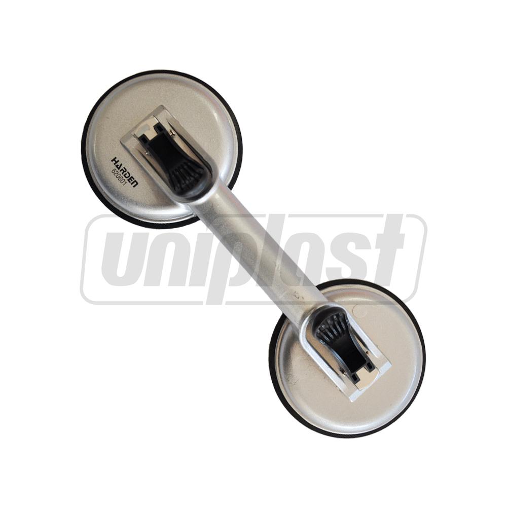 Dispozitiv pentru manipulat sticla 2 ventuze D.118 capacitate de incarcare oriz. 100 kg / vert. 80 kg Pro  HARDEN