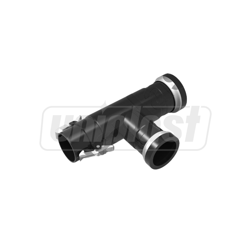 Тройник ASPVC D. 90x75/90° EGEPLAST