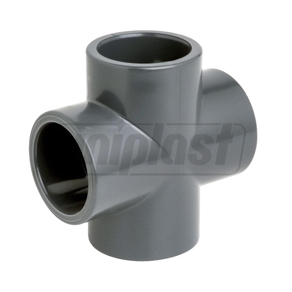 Cruce PVC lipire D. 50 Art. 506000502 PIMTAS
