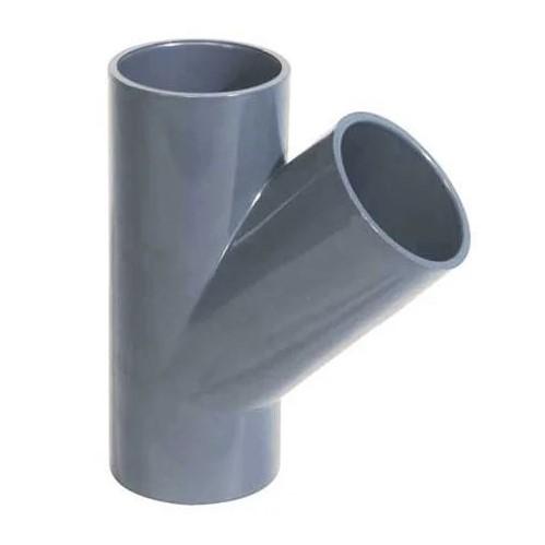 Teu PVC lipire 45° D. 63 x 63 Art. 507000634  PIMTAS