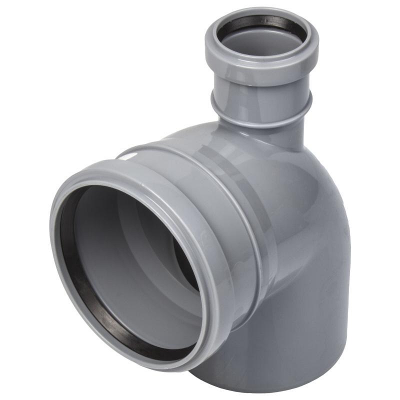 Отвод ПП D.110 x 50 / 90° вверх (вертикальный) UA