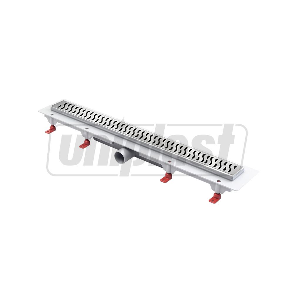 Трап линейный 750 x 60 мм D. 40 x 90° HARMONY mat комплект  CHUDEJ