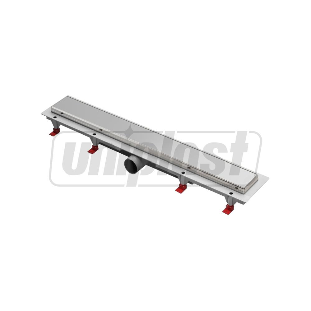 Трап линейный 550 x 60 мм D. 40 x 90° KLASIK mat комплект CHUDEJ