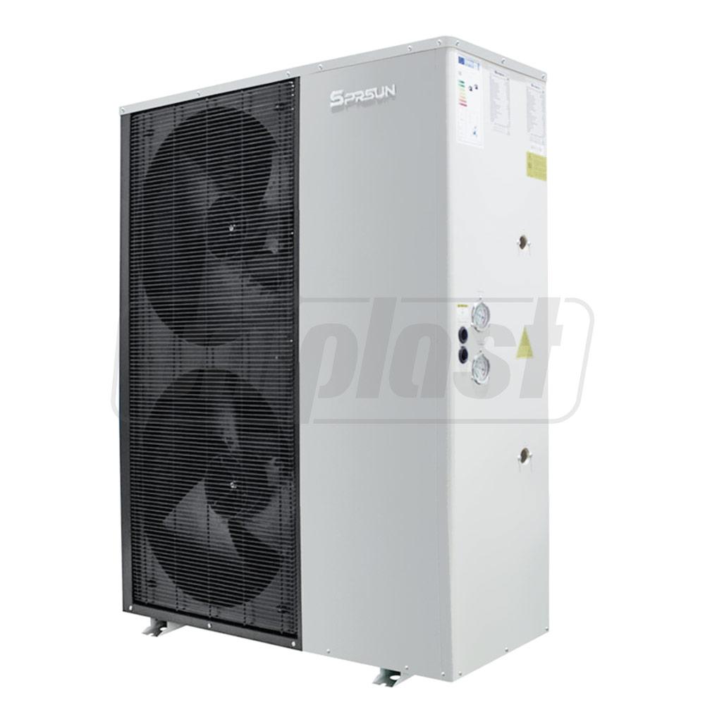 Pompa de caldura Monobloc aer/apa 19.8 kW, controler: SPRSUN, compressor: Panasonic, R32 EVI DC INVERTER 380V/3PH/50HZ  SPRSUN