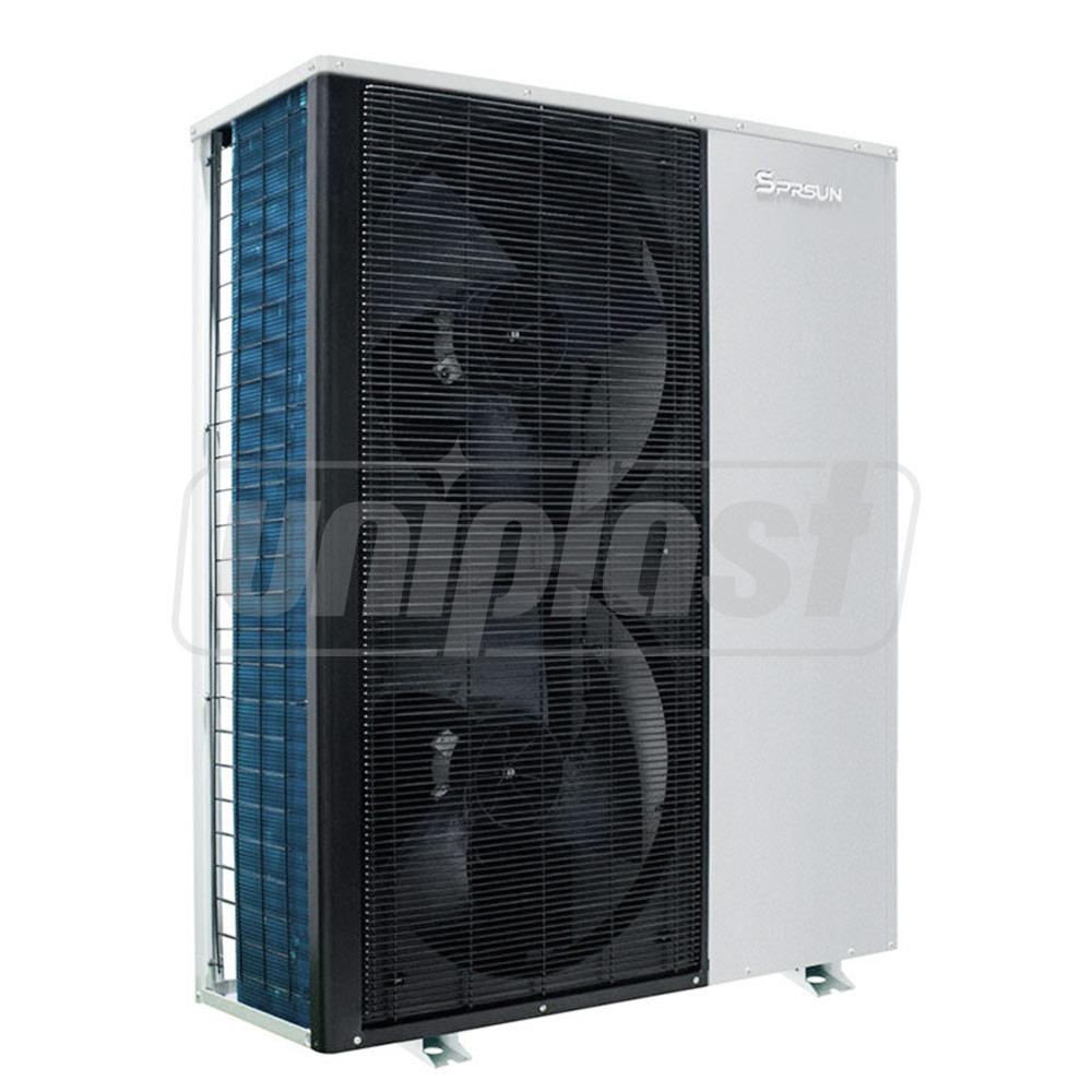 Pompa de caldura Monobloc aer/apa 19.8 kW, controler: SPRSUN, compressor: Panasonic, R32 EVI DC INVERTER 380V/3PH/50HZ  SPRSUN
