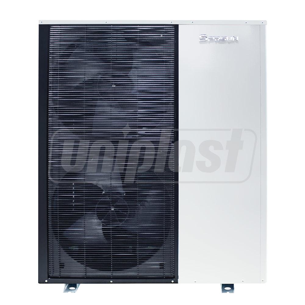 Тепловой насос Monobloc воздух/вода 19.8 kW, компрессор: Panasonic, R32 EVI DC INVERTER 380V/3PH/50HZ  SPRSUN