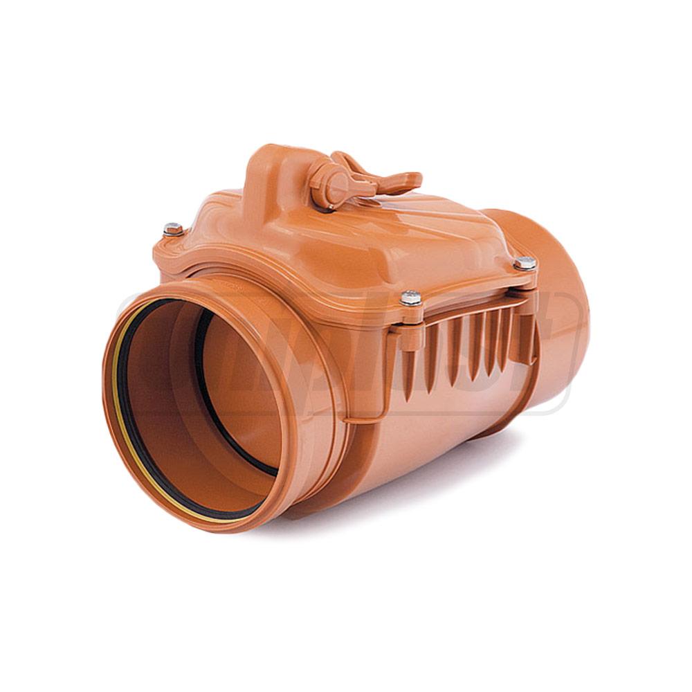 Clapeta de sens unic D.125 PVC (clapeta din inox) ZB125  KARMAT