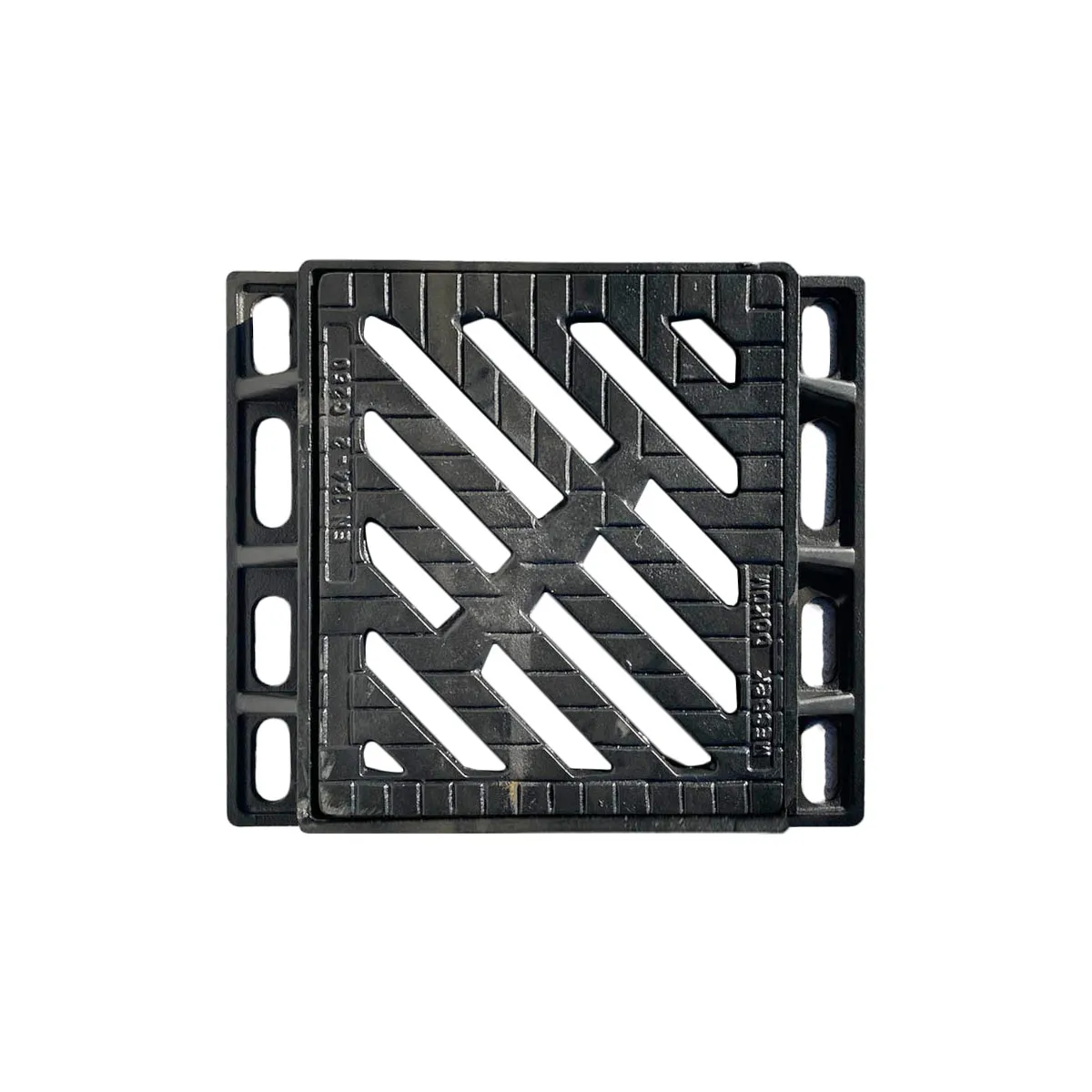 Решетка c рамой чугунная канализационная 420x500x55 мм (400x350) EN124 C250 28 кг TR