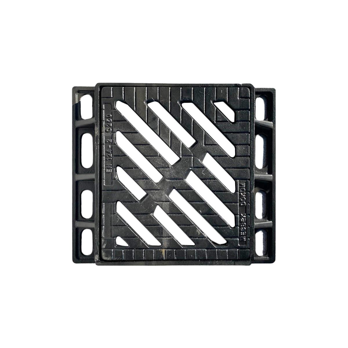 Gratar fonta canalizare 420x500x55 mm (400x350) EN124 C250 28 kg TR