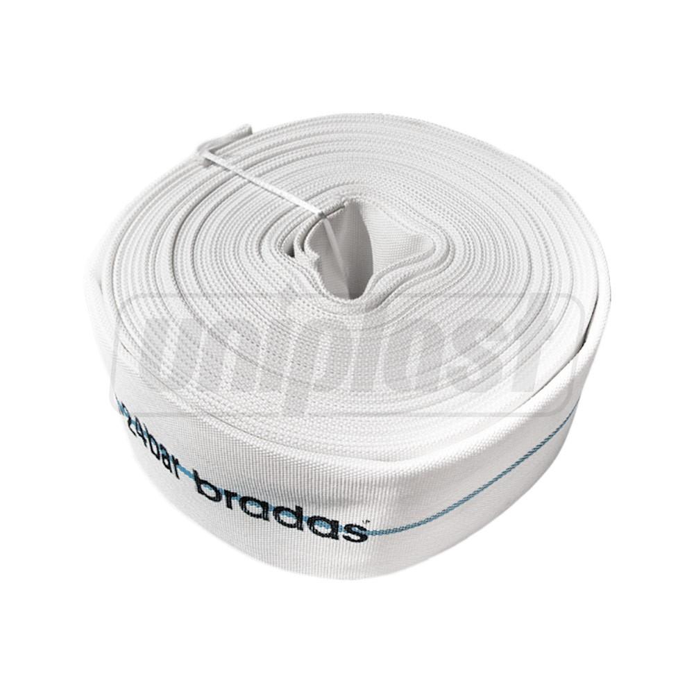 Пожарный рукав напорный D. 50 (2") L=20 м, 8 bar WLH820020  BRADAS