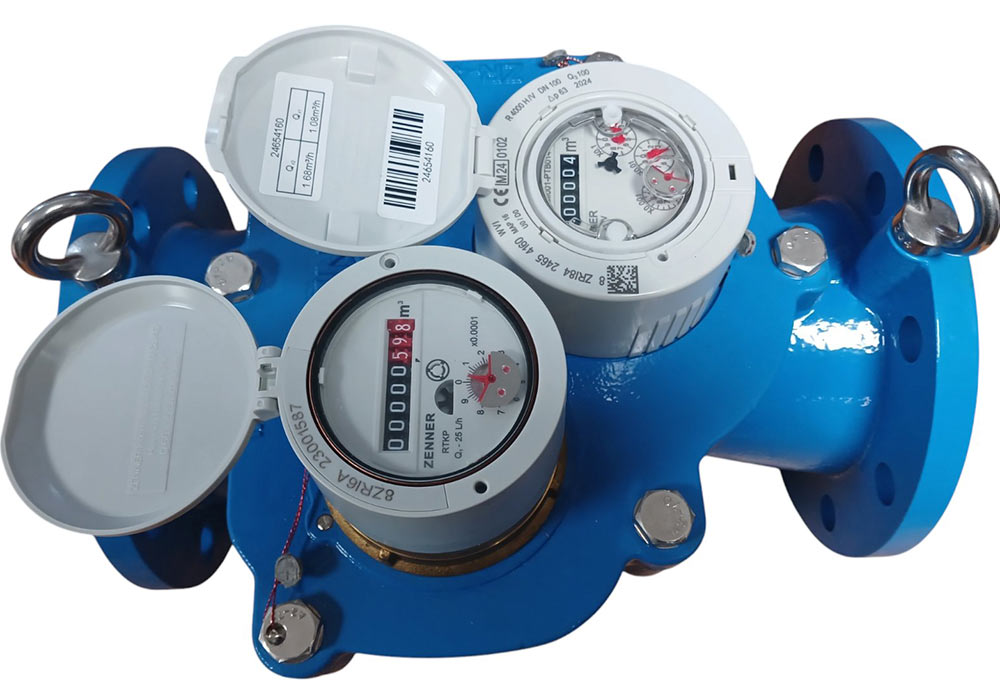 Contor combinat cu flanse D. 50 x 15 (Q3=25) WPVR  ZENNER