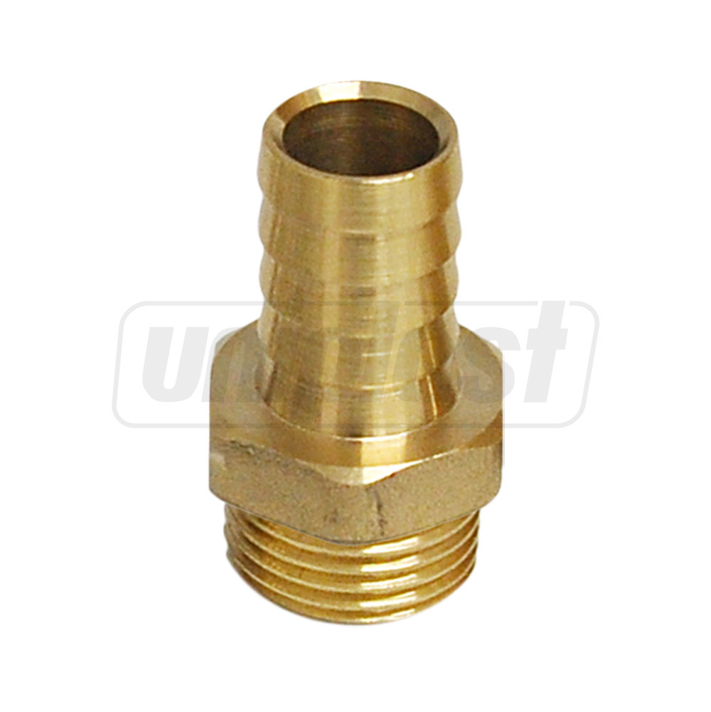 Переход для шланга D.  1/2" x 20 мм П бронзовый HS