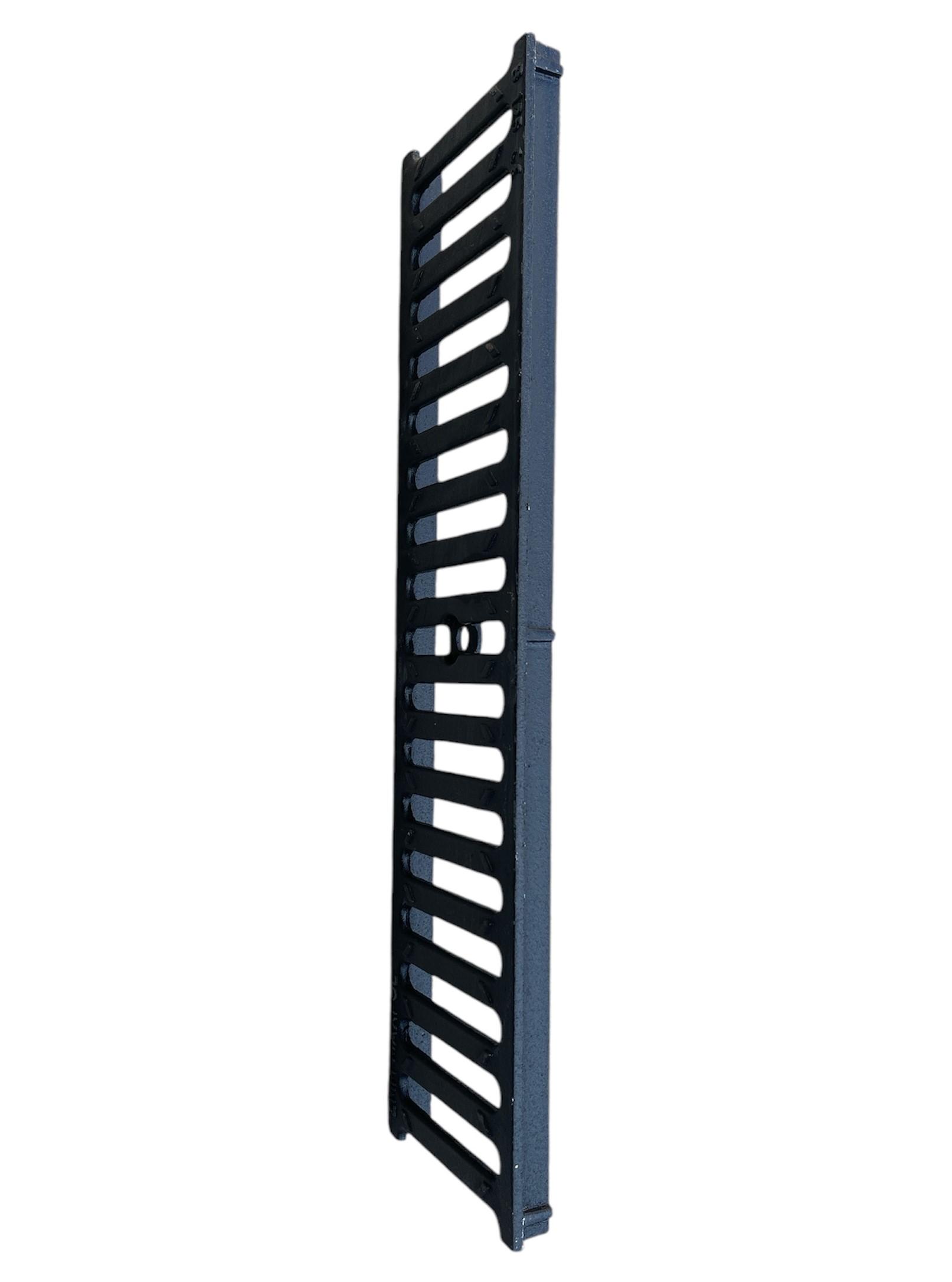 Решетка канализационная чугунная без лотка B125 500x126 мм  ZMM MAXPOL