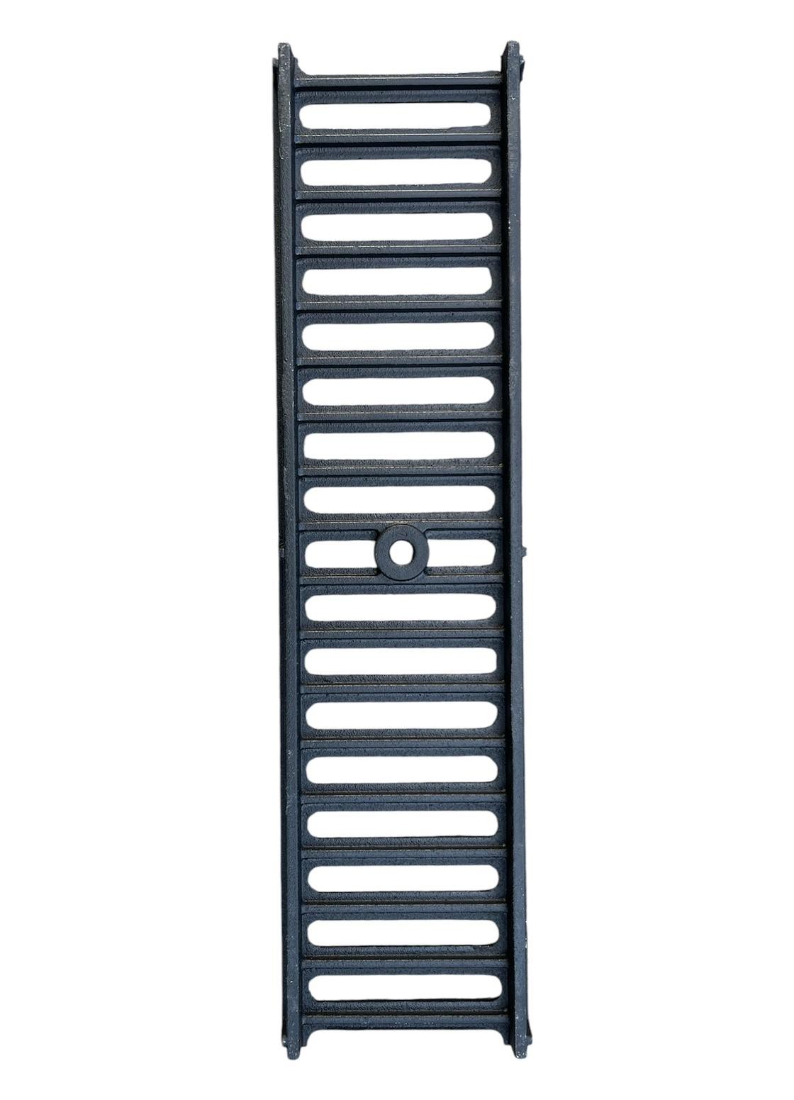 Решетка канализационная чугунная без лотка B125 500x126 мм  ZMM MAXPOL