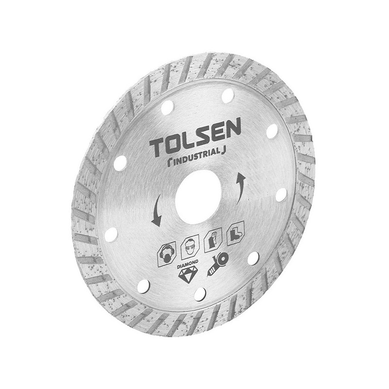 Диск алмазный сегментный по бетону Industrial 230 x 22.2 мм 9"x7/8"  TOLSEN