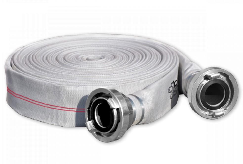 Пожарный рукав напорный D. 50 (2") в сборе с головками SUPERLINE - тип C, L=20 м, PN10 WLHSC5220  BRADAS