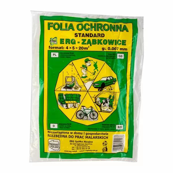 Пленка защитная 4 м x 12.5 м x 7 мкм строительная PM (175012)