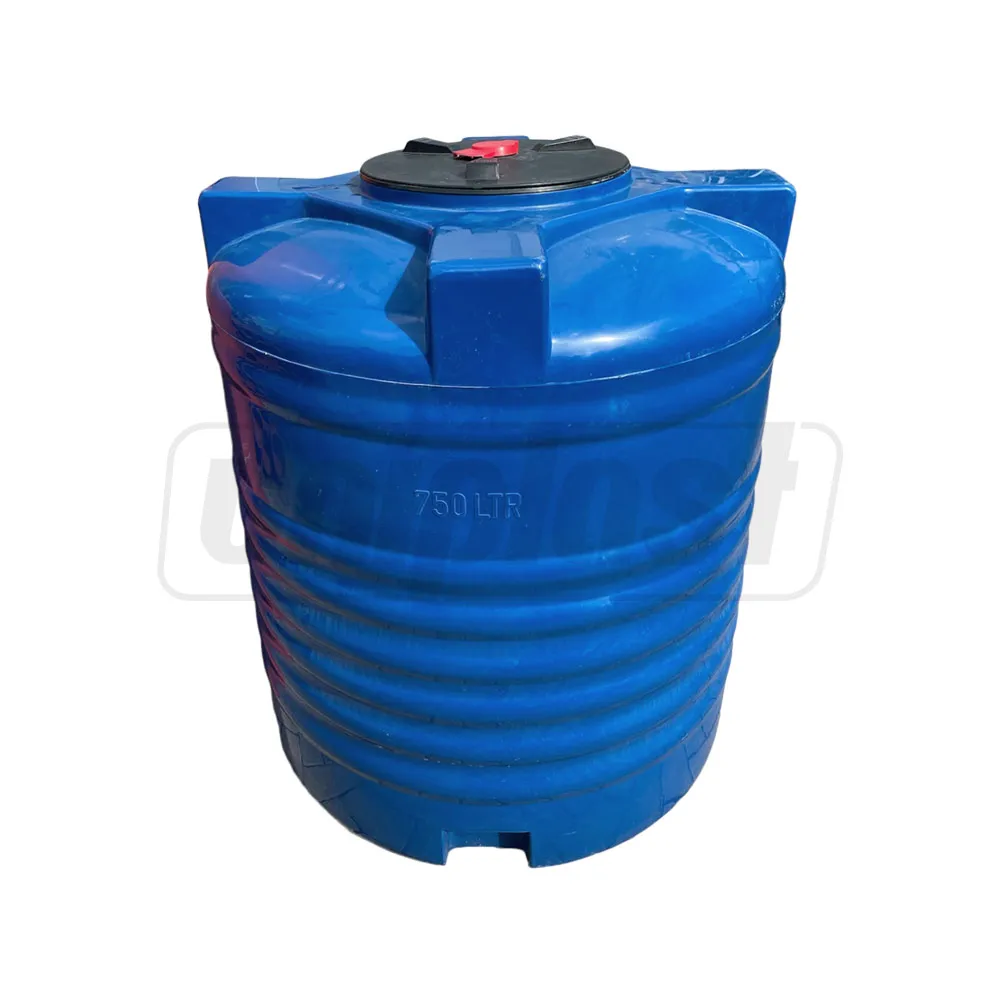 Rezervor apa 750 L vertical (albastru) cu stut D. 1/2" 108x97 cm