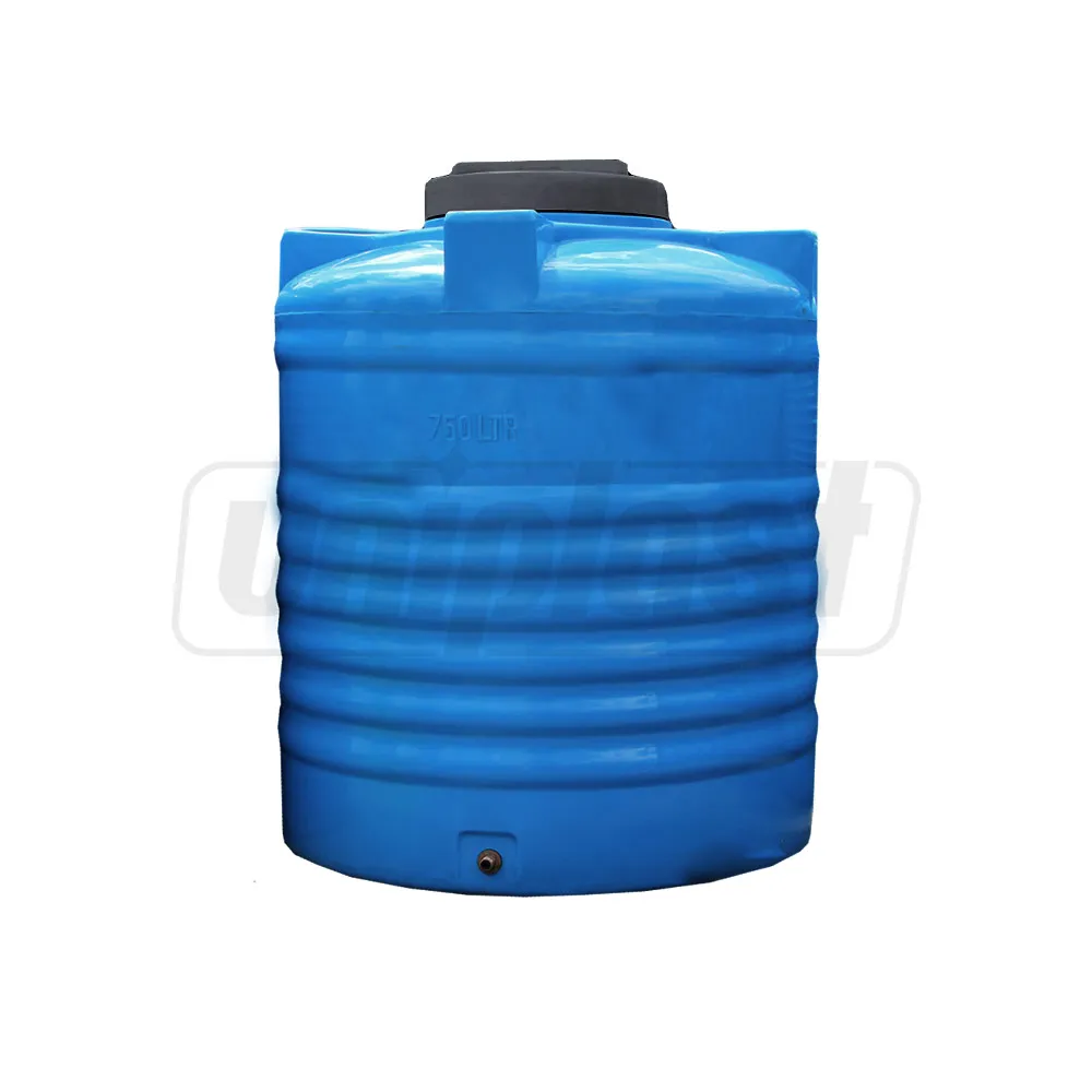 Rezervor apa 750 L vertical (albastru) cu stut D. 1/2" 108x97 cm