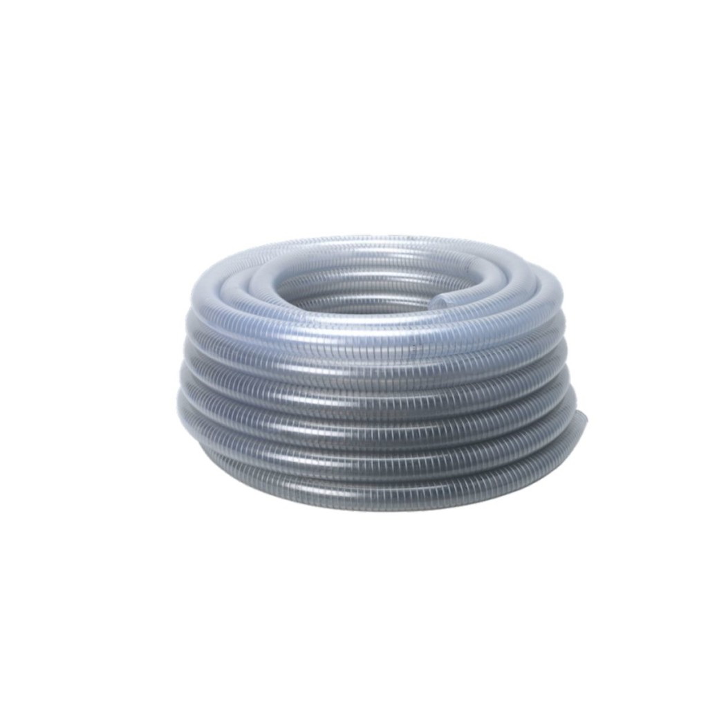 Furtun PVC cu spirala din metal pentru aspiratie si ventilatie D.102 METAL PU