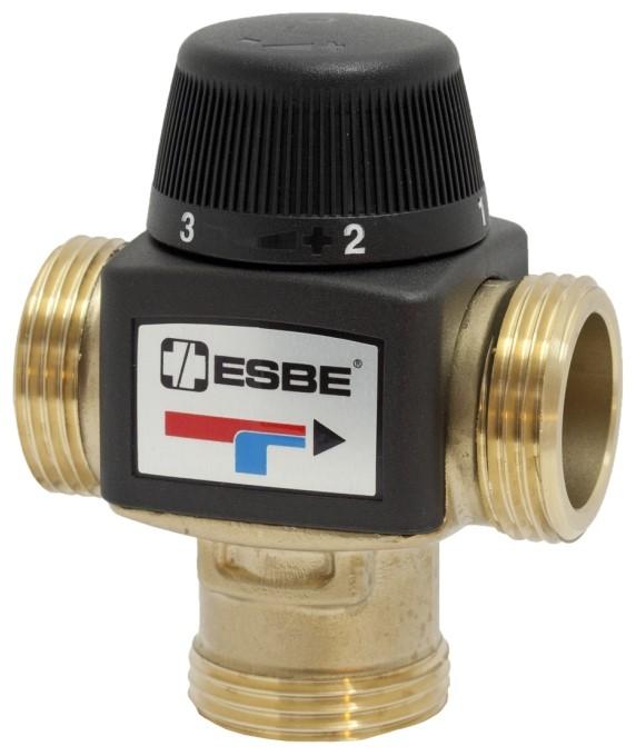 Vana termostatica de amestec cu 3 cai D. 1" FE VTA372 20-55°C, KVS=3.4 (31200100)  ESBE