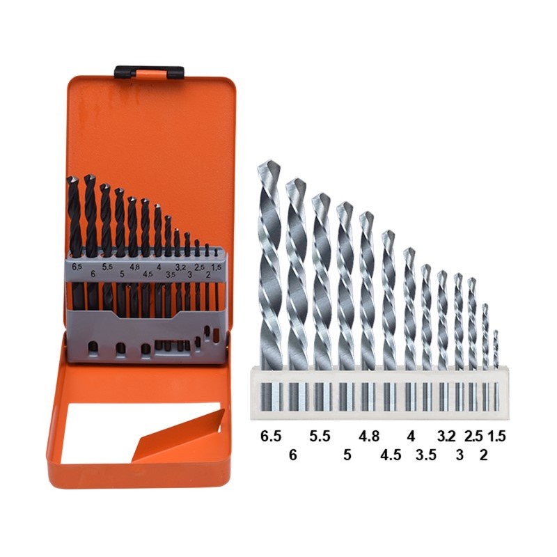 Set burghie HSS 1.5-6.5 mm (13 buc. in set)  HARDEN