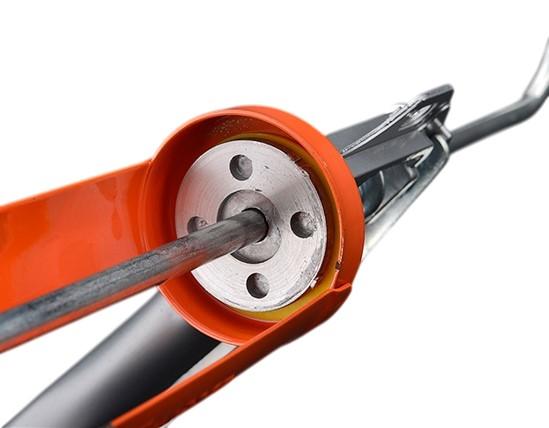 Pistol pentru silicon 9" 325/210 mm, otel, semideschis Pro HARDEN