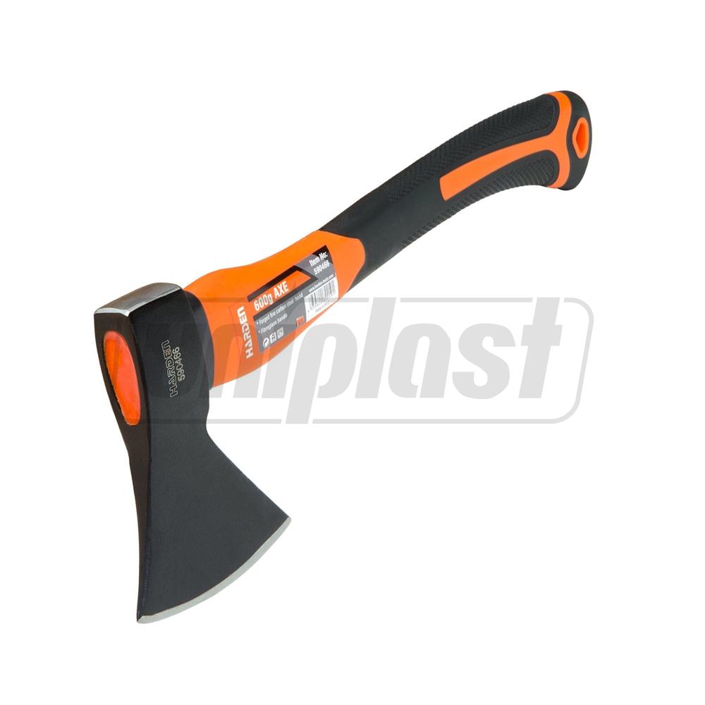 Topor  800 g coada fibra si maner cauciucat L=390 mm, W=163 mm, H=47/105 mm Pro  HARDEN