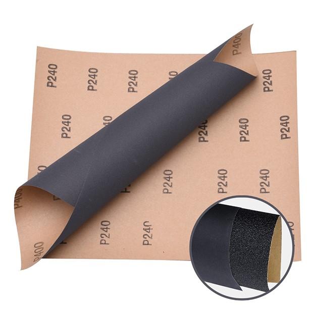 Hartie abraziva (set de foi) 230 x 80 mm, 10 buc. (P80, P120, P240, P400, P800 - cate 2 buc.) Industrial  HARDEN