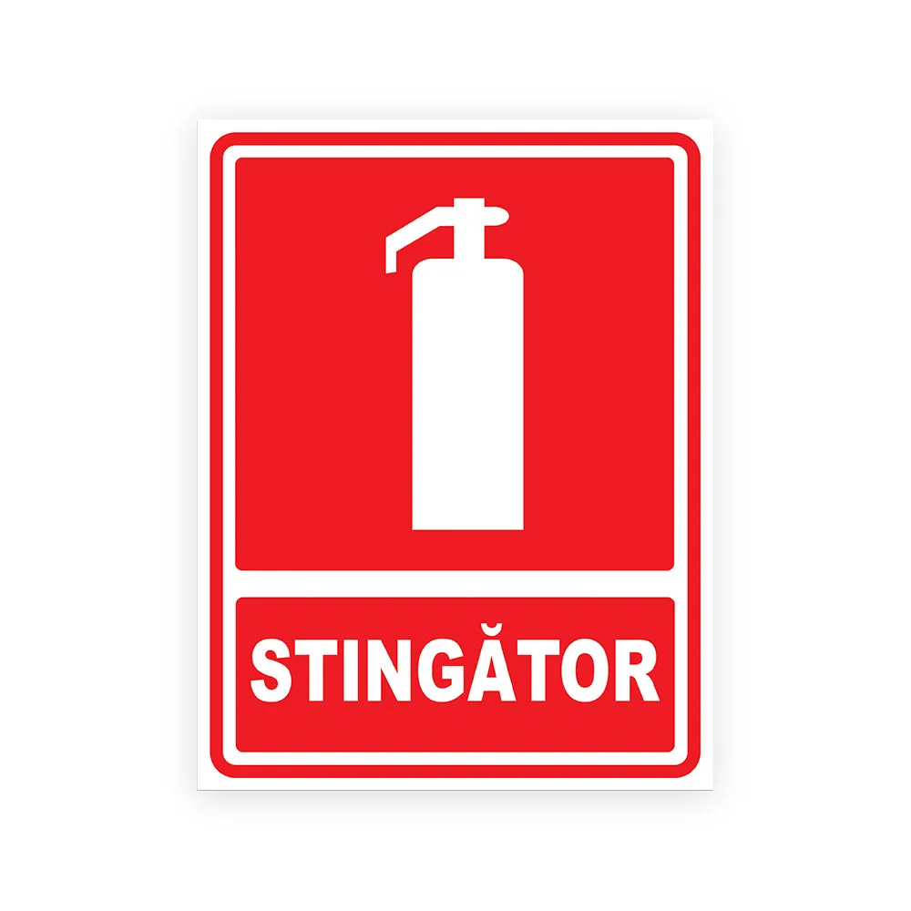 Табличка информационная "STINGATOR" Оракал + Композит 26 x 20 см