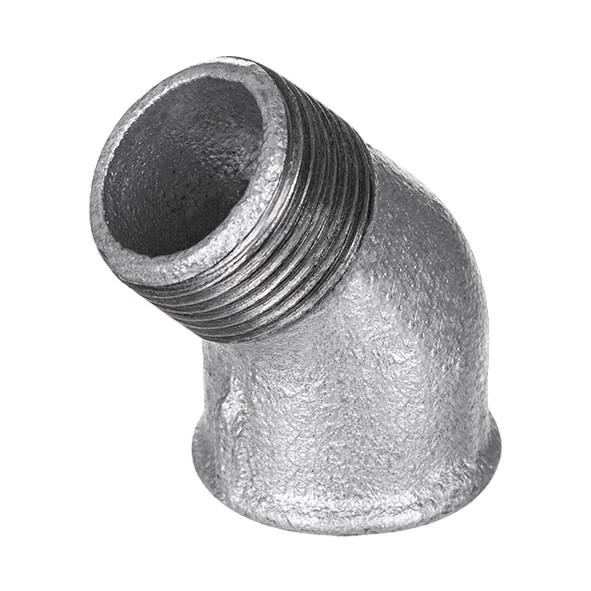 Cot  D.  3/4" x 45° FI/FE galvanizat