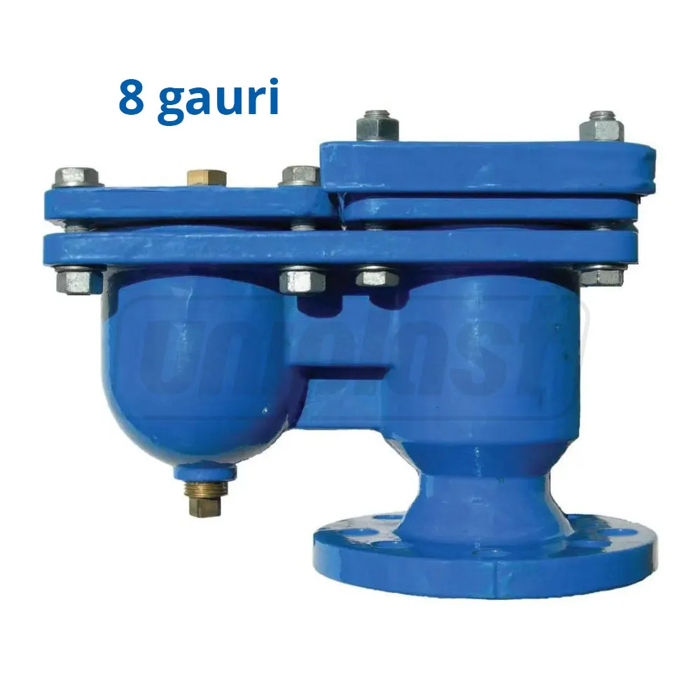 Vane fonta de aerisire-dezaerisire cu 2 camere D.100 (8 gauri)
