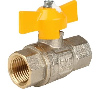 Robinet bila D. 1/2" FI/FI "GAZ" PN50 fluture 068B012 ITAP