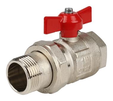 Robinet bila cu olandez D. 1" FE/FI PN40 IDEAL  ITAP