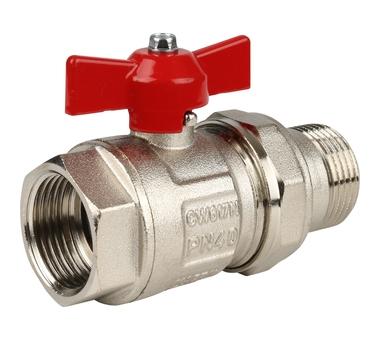 Robinet bila cu olandez D. 1" FE/FI PN40 IDEAL  ITAP