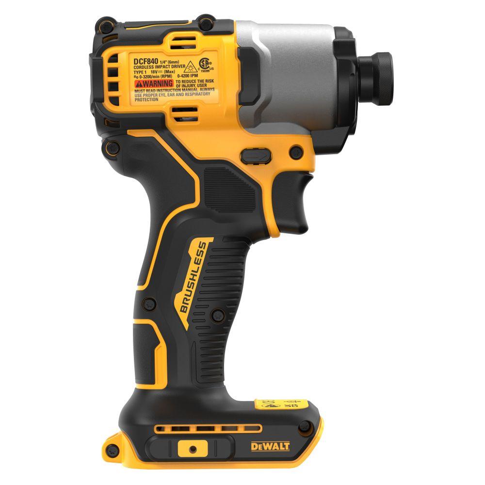 Masina de insurubat cu impact pe acumulator DCF840NT XR BL Li-lon 18V fara acumulator  DEWALT