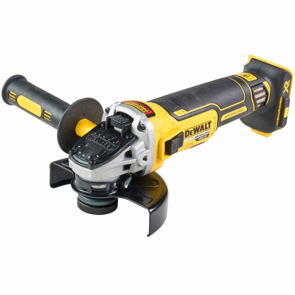 Шлифмашина угловая аккумуляторная DCG405NT 125 мм Li-lon 18V Promo DEWALT