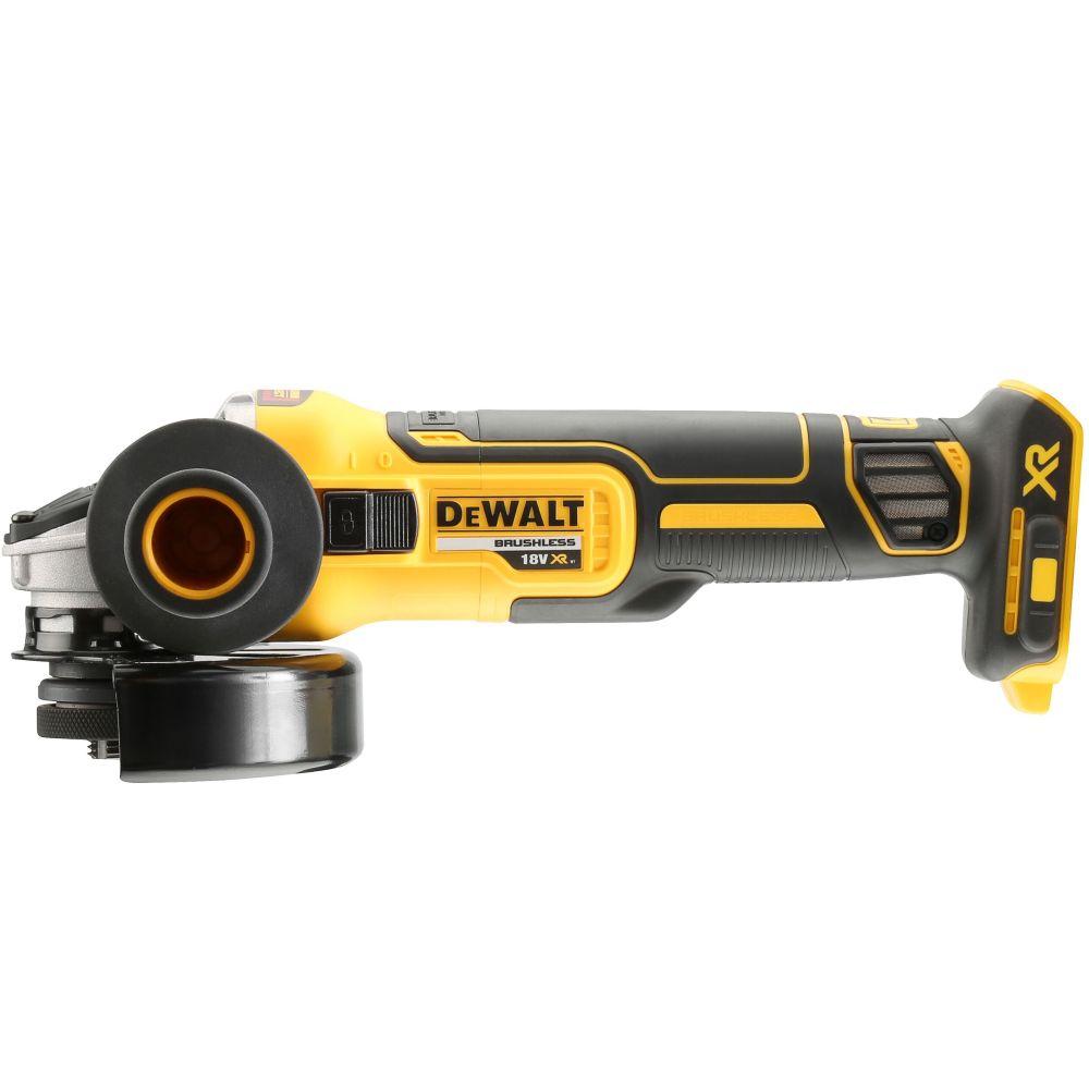Шлифмашина угловая аккумуляторная DCG405NT 125 мм Li-lon 18V Promo DEWALT
