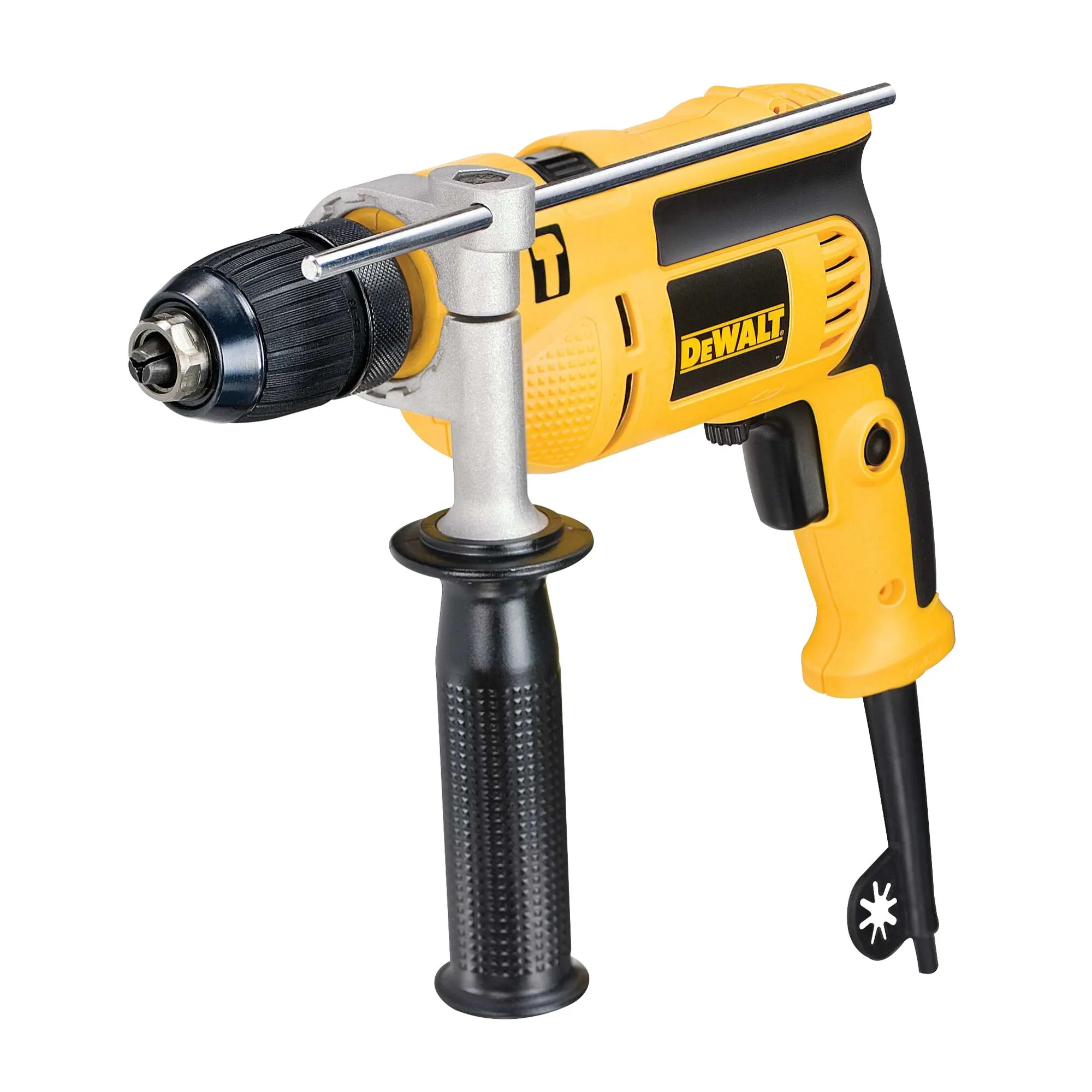 Masina de gaurit cu percutie DWD024S-QS 750W 1 viteza  DEWALT