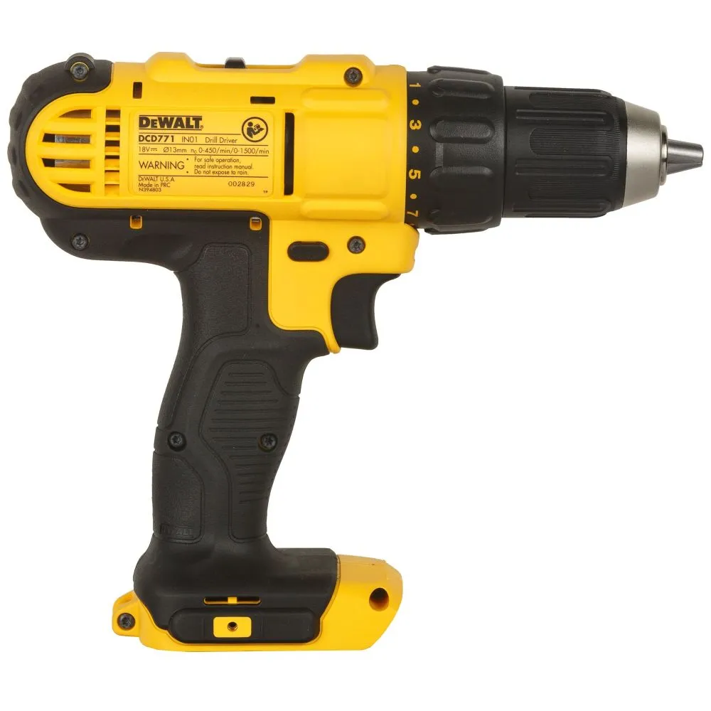 Дрель-шуруповерт с аккумулятором DCD771D2 Li-lon 18V 2шт. x 2Ah 2 скорости  DEWALT