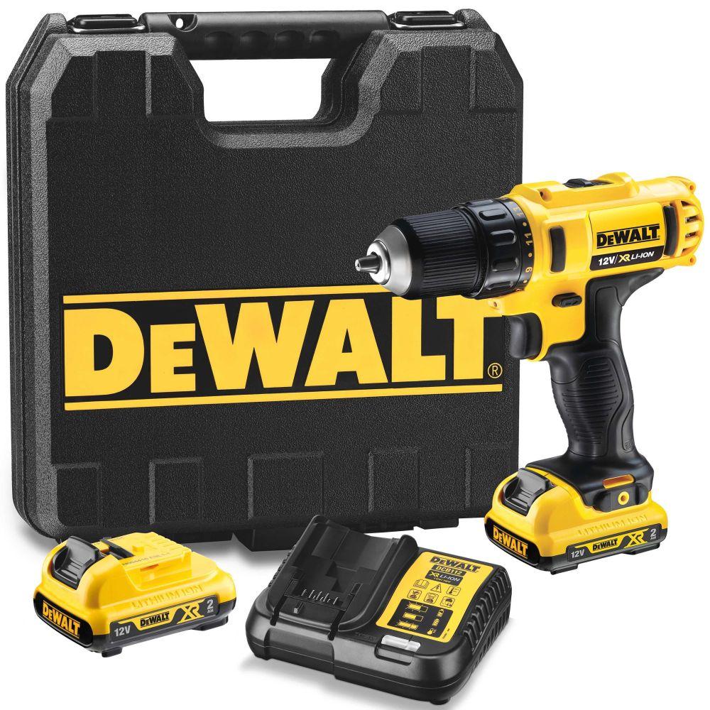 Дрель-шуруповерт с аккумулятором DCD710D2 Li-lon 10.8V 2шт. x 2Ah 2 скорости DEWALT