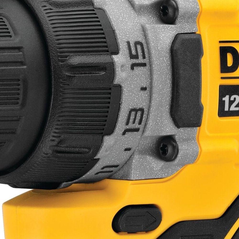 Дрель-шуруповерт с аккумулятором DCD701D2 Li-lon 12V 2шт. x 2Ah 2 скорости DEWALT