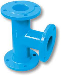 Тройник фланцевый чугунный  D. 50 PN10/16 (4 отверстия)  WATO