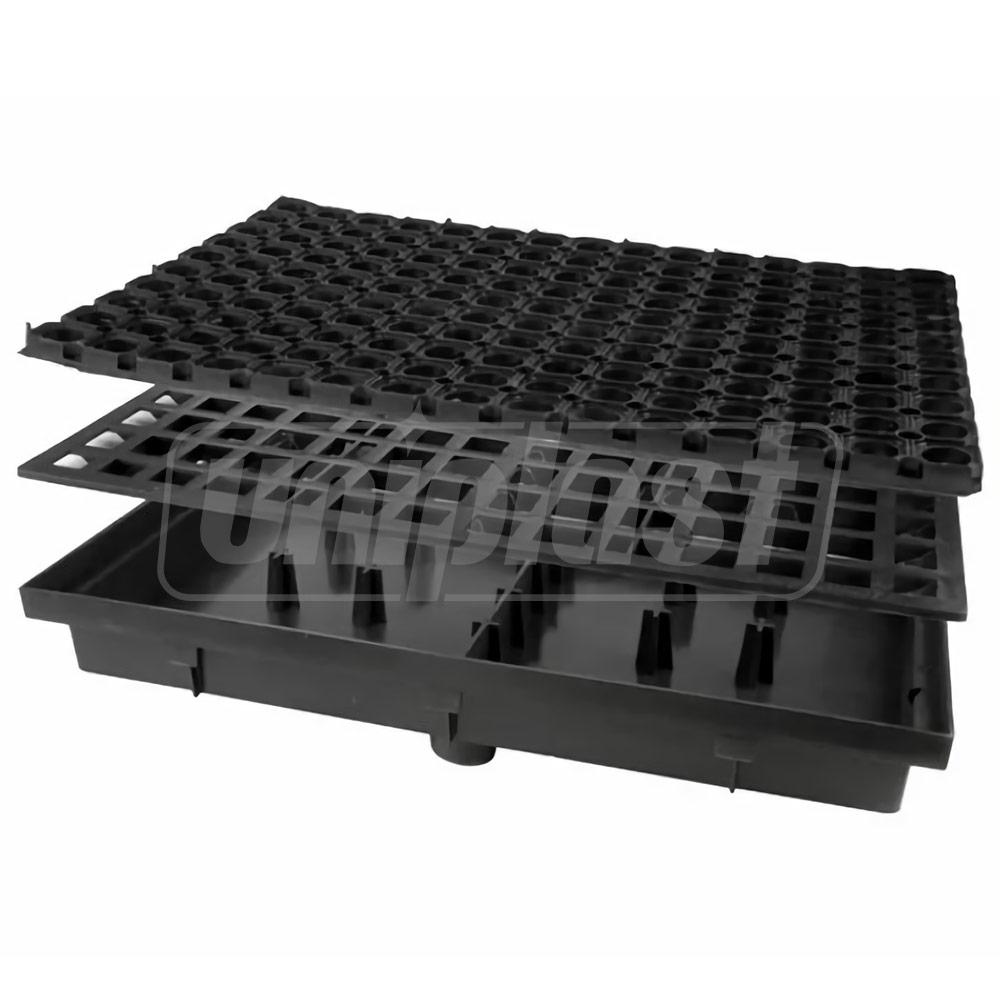 Grila-prag 400x600x70 mm cu scurgere D. 50 Art. 1831 ZMM MAXPOL