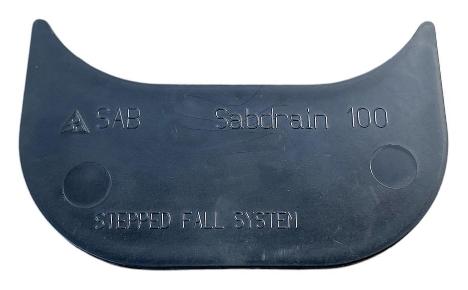 Dop-reductie trepte H100 x H50 mm pentru rigola PP 100x100 (Art. 5009 1005) SAB