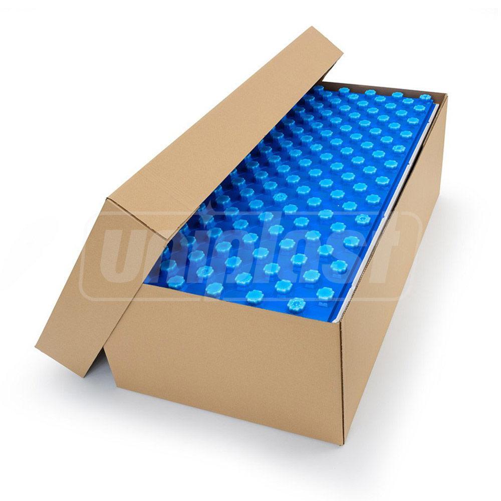 Placa polistiren cu nuturi 1.2 m x 0.6 m x 22 mm KR/50L-B 1G (albastru) KOTAR