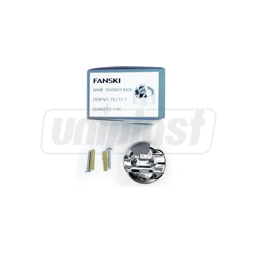 Держатель для душевой насадки (настенный) пластик хром DLC13-1  FANSKI