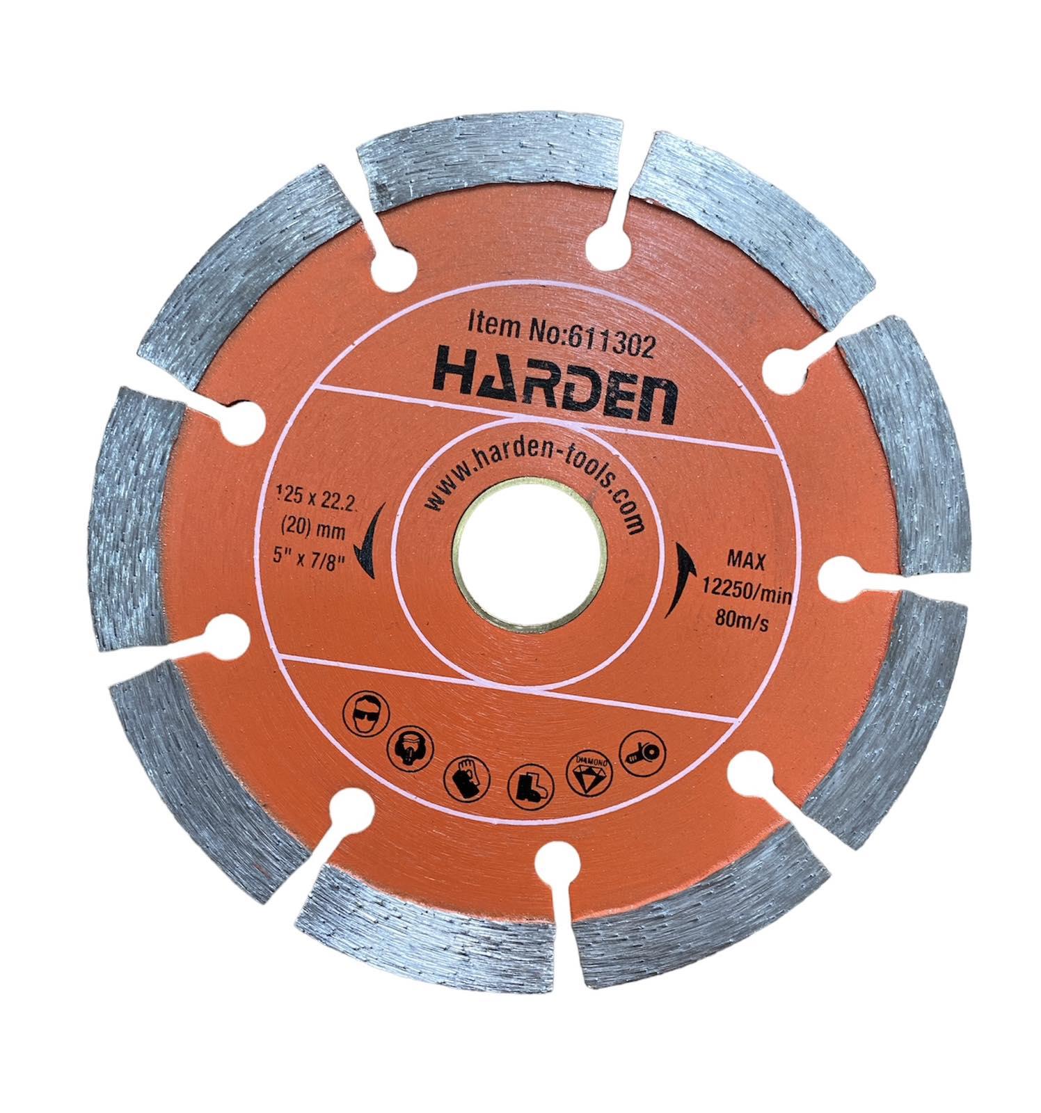 Диск алмазный сегментный 230 x 22.2 мм Industrial  HARDEN